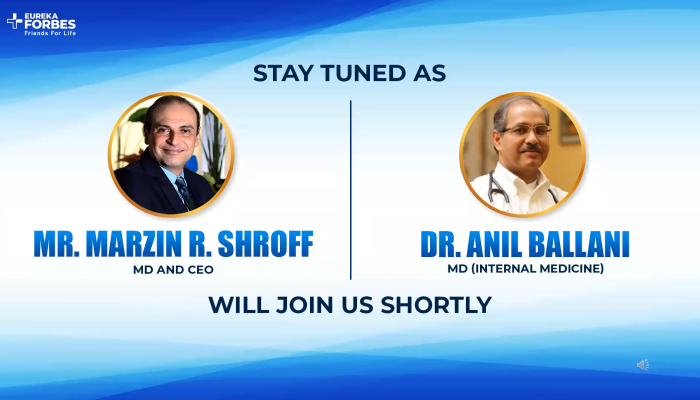 Online Events - Eureka Forbes - Covid Decoded